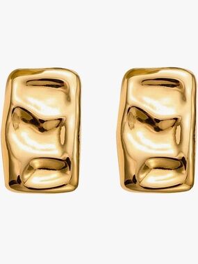 Rectangular Sculpted Earrings